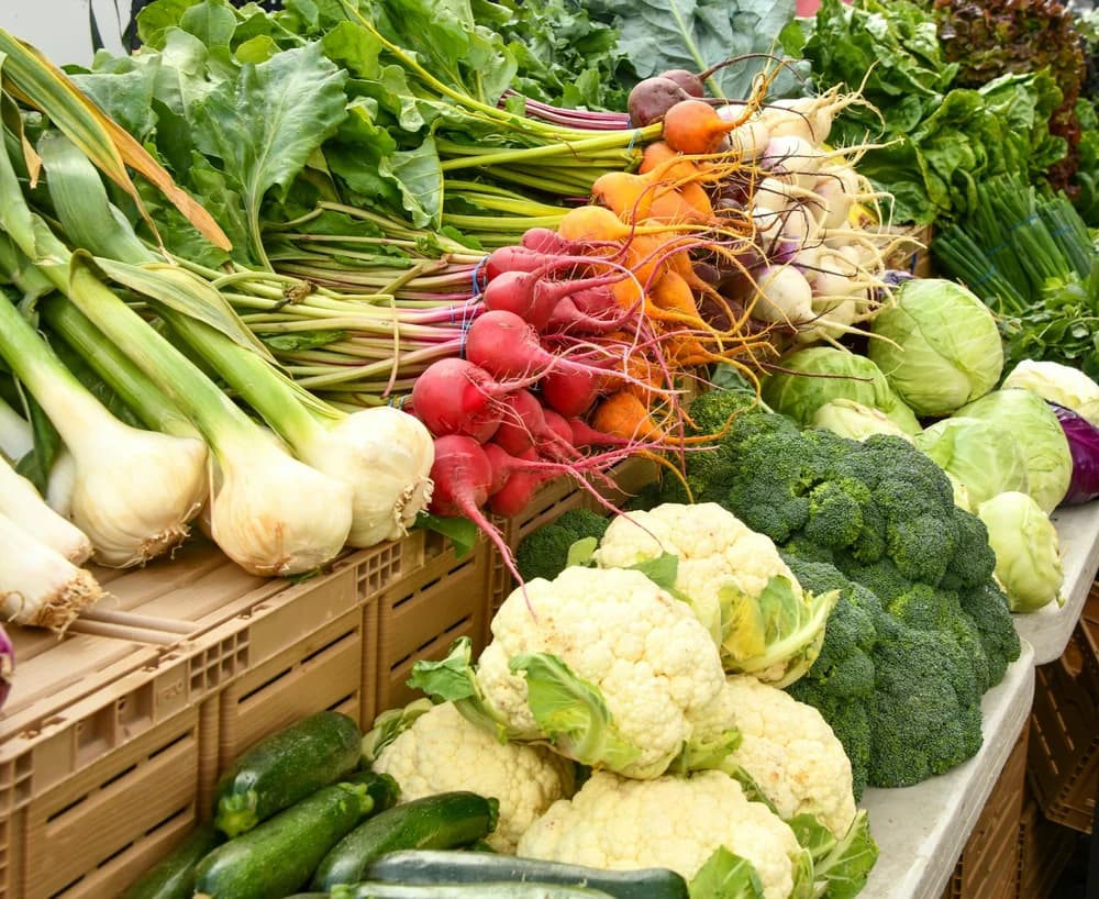 Modesto Certified Farmers’ Market produce stand
